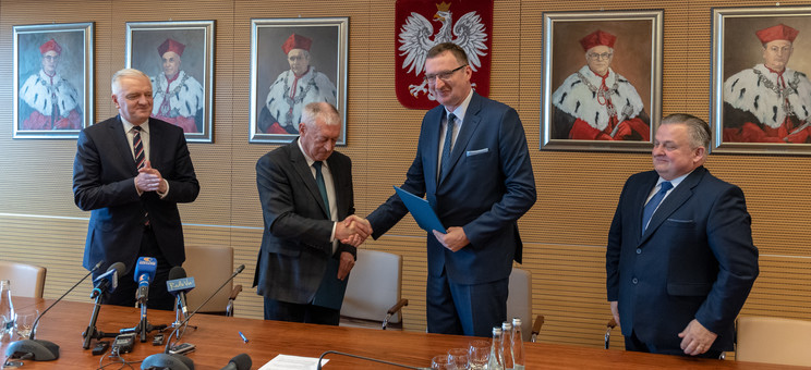 Politechnika Rzeszowska i PWSTE w Jarosławiu podpisały porozumienie o współpracy dydaktycznej i naukowej