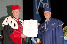 Profesor Leszek Trybus doktorem honoris causa Politechniki Rzeszowskiej